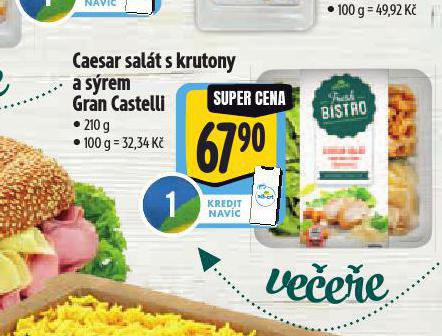 CAESAR SALT S KRUTONY A SREM GRAN CASTELLI