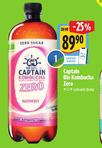 CAPTAIN BIO KOMBUCHA ZERO