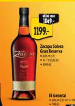 ZACAPA SOLERA GRAN RESERVA