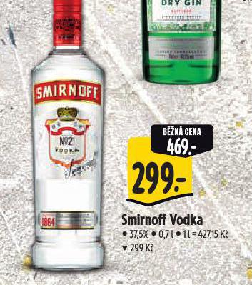 SMIRNOFF VODKA
