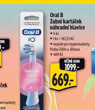 ORAL B ZUBN KARTEK
