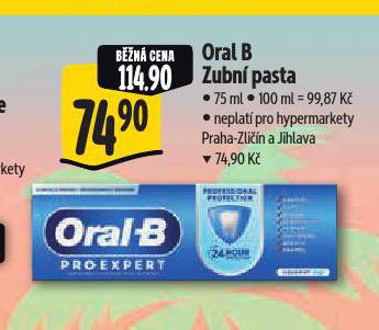 ORAL B ZUBN PASTA