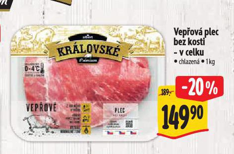 VEPOV PLEC BEZ KOSTI