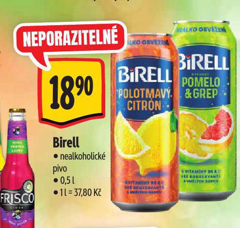 BIRELL NEALKOHOLICK PIVO