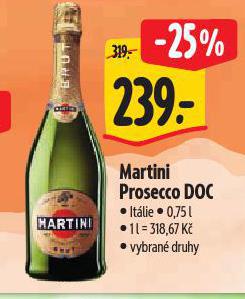 MARTINI PROSECCO DOC