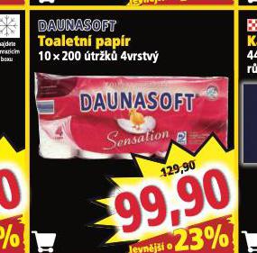 DAUNASOFT TOALETN PAPR