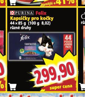 PURINA FELIX KAPSIKY PRO KOKY