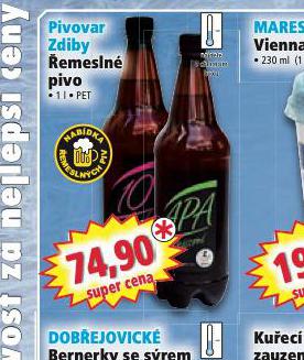 PIVOBAR ZDIBY EMESLN PIVO
