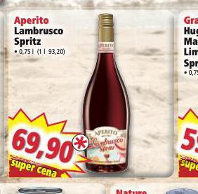 APERITO LAMBRUSCO SPRITZ