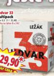 PIVO BUDVAR 33 MULTIPACK