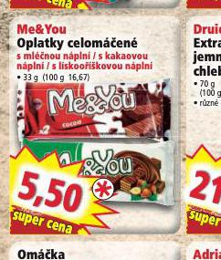 ME&YOU OPLATKY CELOMEN