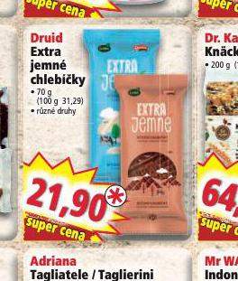 DRUID EXTRA JEMN CHLEBKY