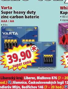 VARTA SUPER HEAVY DUTY BATERIE