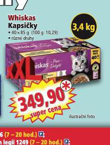 WHISKAS KAPSIKY PRO KOKY