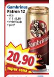 PIVO GAMBRINUS PATRON 12