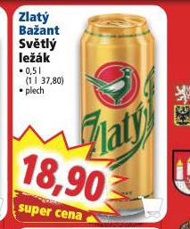 PIVO ZLAT BAANT