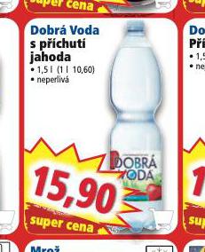 DOBR VODA S PCHUT JAHODA