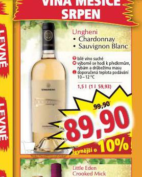 UNGHENI CHARDONNAY