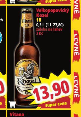 PIVO VELKOPOPOVICK KOZEL 10