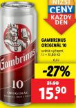 PIVO GAMBRINUS ORIGINL