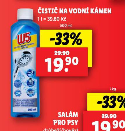 W5 ISTI NA VODN KMEN