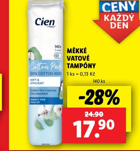 CIEN MKK VATOV TAMPONY