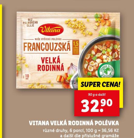 VITANA VELK RODINN POLVKA