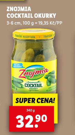ZNOJMIA COCKTAIL OKURKY