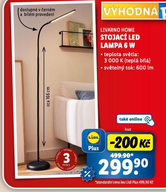 STOJAC LED LAMPA 6 W