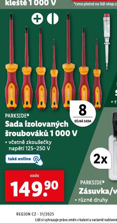 SADA IZOLOVANCH ROUBOVK 1000 V