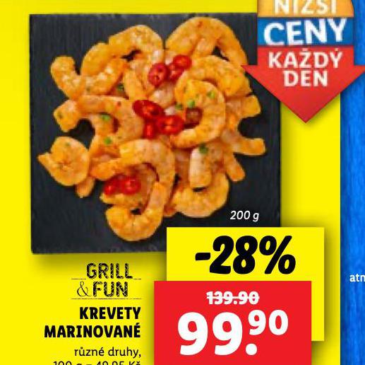 KREVETY MARINOVAN