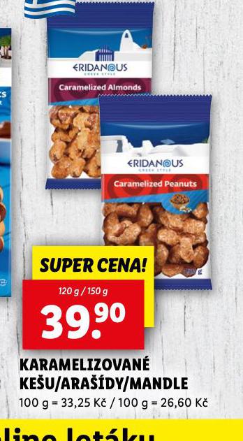 KARAMELIZOVAN KEU / ARADY / MANDLE