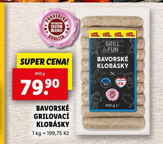 BAVORSK GRILOVAC KLOBSKY