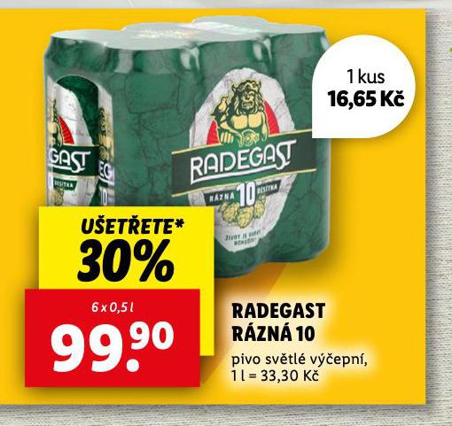PIVO RADEGAST RZN 10