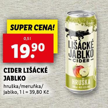 CIDER LICK JABLKO