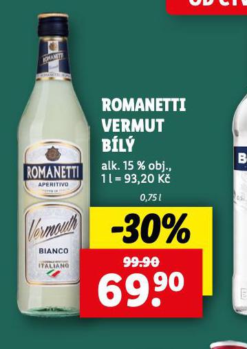 ROMANETTI VERMUT BL