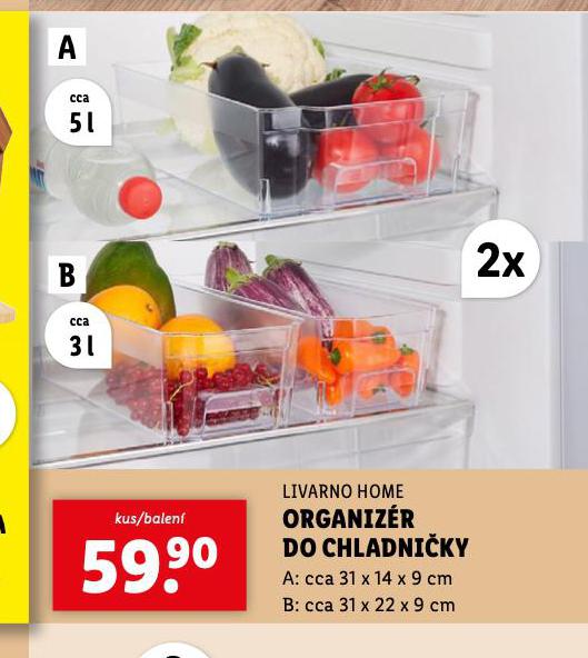 ORGANIZR DO CHLADNIKY