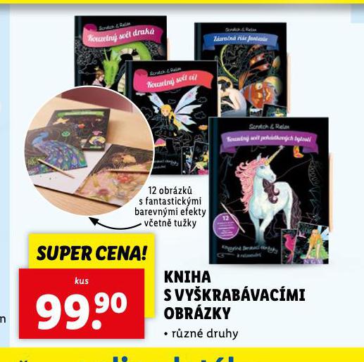KNIHA S VYKRABVACMI OBRZKY