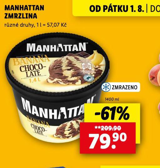 MANHATTAN ZMRZLINA