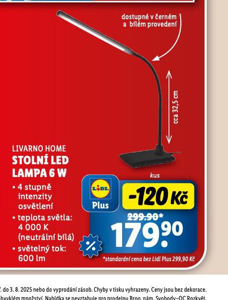 STOLN LED LAMPA 6 W