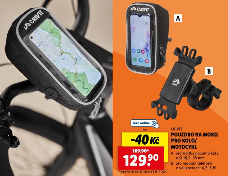 POUZDRO NA MOBIL PRO KOLO / MOTOCYKL