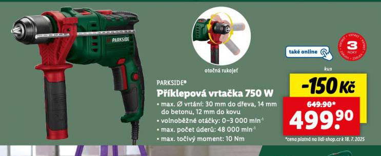 PKLEPOV VRTAKA 750 W