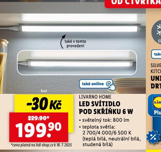 LED SVTIDLO POD SKKU 6 W
