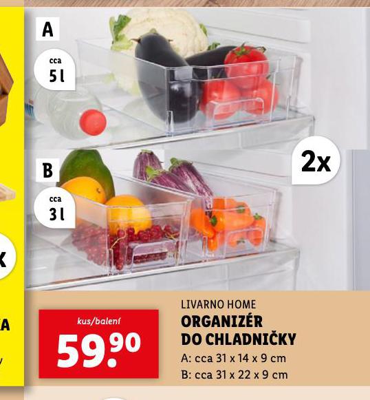 ORGANIZR DO CHLADNIKY