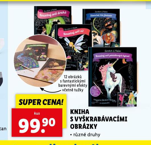 KNIHA S VYKRABVACMI OBRZKY