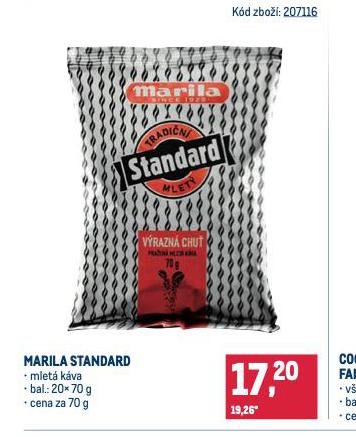 MARILA STANDARD MLET KVA