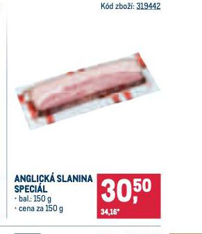 ANGLICK SLANINA SPECIL