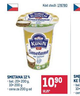 SMETANA 12%