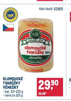 OLOMOUCK TVARَKY VNEKY