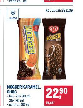 NOGGER KARAMEL, CHOC